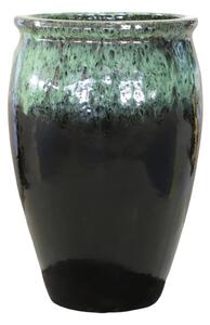 Provencelia keramický kvetináč Bacchus 52 x 36 cm Zelená