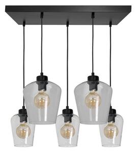 Luster na lanku SANTIAGO 5xE27/60W/230V číra