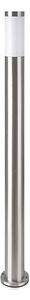 Vonkajšia lampa 1xE27/60W/230V IP44 110cm matný chróm