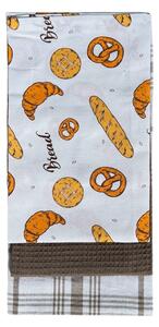 Sendia Textil Kuchynské utierky 3 Set Bread