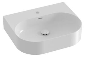 Umývadlo na dosku Ravak Ceramic Slim 55x45 cm otvor pre batériu uprostred XJX01155004