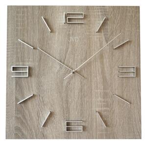 Dizajnové nástenné hodiny JVD HC36.1 brush oak