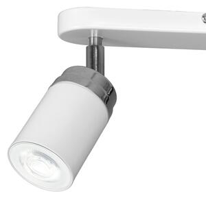 Bodové svietidlo RENO 2xGU10/8W/230V biela/chróm