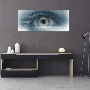 Obraz - Pohľad oka (120x50 cm)