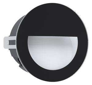 Eglo 99576 - LED Vonkajšie zápustné svietidlo ARACENA LED/2,5W/230V IP65 čierna