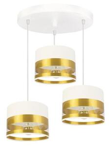 Luster na lanku MILO 3xE27/60W/230V zlatá