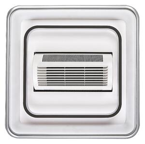 RABALUX 71341 Aireon stropné svietidlo s ventilátorom 480x480mm LED 50W/2200lm 3000+4000+6000K čierna, stmievateľné, diaľkový ovládač