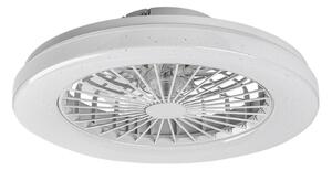 RABALUX 71333 Dalfon2 stropné svietidlo s ventilátorom D485mm LED 48W/3500lm 3000-6500K biela, stmievateľné, diaľkový ovládač, starlight efekt