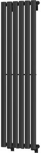 Mexen Oregon dekoratívny radiátor 1200 x 350 mm, 417 W, Čierna - W202-1200-350-00-70