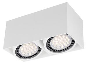 Zuma Line ACGU10-116 - Bodové svietidlo BOX 2 2xGU10-ES111/15W/230V biela