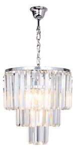 Zuma Line 17106/3+1-CHR - Krištáľový luster na reťazi AMEDEO 4xE14/40W/230V