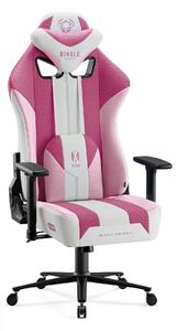 Látkové herné kreslo Diablo X-Player 2.0 Normal Size, Marshmallow Pink/ ružové