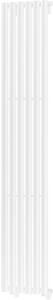 Mexen Oregon dekoratívny radiátor 1800 x 350 mm, 604 W, Biela - W202-1800-350-00-20