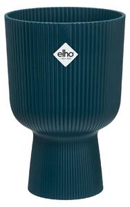 Elho plastový kvetináč Vibes fold Coupe deep blue Ø 14 cm