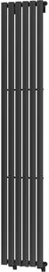 Mexen Oregon dekoratívny radiátor 1800 x 350 mm, 604 W, Čierna - W202-1800-350-00-70
