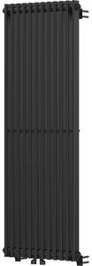 Mexen Kansas dekoratívny radiátor 1200 x 420 mm, 975 W, Čierna - W204-1200-420-00-70