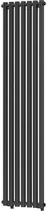 Mexen Texas dekoratívny radiátor 1800 x 460 mm, 719 W, Čierna - W203-1800-460-00-70