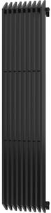Mexen Aurora dekoratívny radiátor 1800 x 450 mm, 1347 W, Čierna - W212-1800-450-00-70