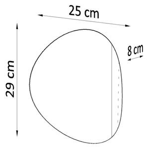 Sollux SL.0934 - Nástenné svietidlo SENSES 2xG9/40W/230V biela