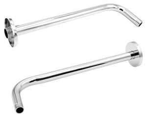 Granitan - Sprchové rameno - Rameno k sprche 31 cm - Chróm - mosadz - nástenná montáž - UNIVERSAL