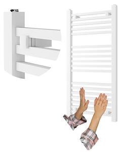 Granitan - Kúpeľňový radiátor - Rebríkový radiátor 100x45 cm - Radiátor biely - 420 W - BERGEN