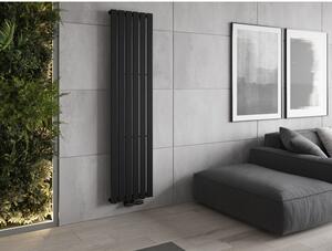 Mexen Boston dekoratívny radiátor 1800 x 452 mm, 888 W, Čierna - W213-1800-452-00-70