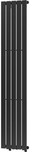 Mexen Boston dekoratívny radiátor 1800 x 376 mm, 740 W, Čierna - W213-1800-376-01-70