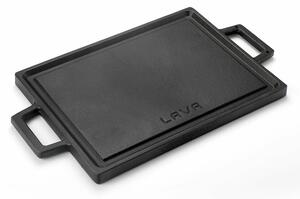 LAVA Metal Obojstranná grilovacia liatinová platnička, 22 x 30 cm