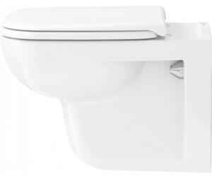 DURAVIT D-CODE závesná WC misa, hlboké splachovanie, biela 25350900002