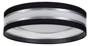 LED Stmievateľné stropné svietidlo SMART CORAL LED/24W/230V čierna/strieborná + DO