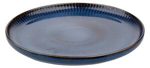 Altom Porcelánový plytký tanier Reactive Stripes modrá, 26 cm