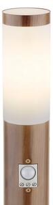 Globo 3159SW - Vonkajšia lampa so senzorom BOSTON 1xE27/30W/230V IP44