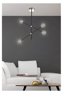 Luster na tyči PAKSOS 6xG9/5W/230V čierna