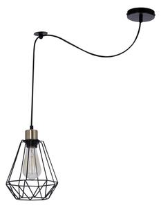 Luster na lanku PRIMO 1xE27/60W/230V pavúk