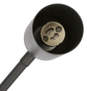 Nástenná lampička TINA 1xGU10/15W/230V čierna