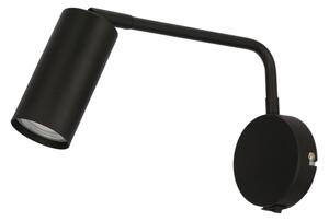 Nástenná lampička TINA 1xGU10/15W/230V čierna