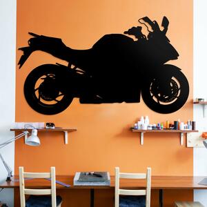 DUBLEZ | Drevený obraz motorky na stenu - Suzuki GT