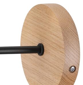 Nástenné svietidlo VITO OAK 1xE27/60W/230V