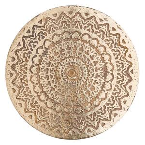 BALI Dekorační tanier ornamenty 30 cm - hnedá