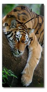 Nástenné hodiny Tiger na strome pl_zsp_30x60_c-f_4289086