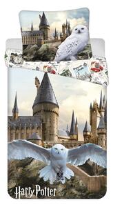 Bavlnené detské obliečky na jednolôžko 140x200 cm Harry Potter "Hedwig" – Jerry Fabrics