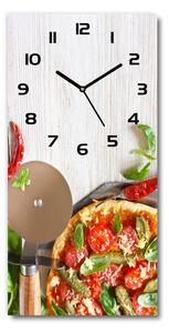 Moderné hodiny nástenné Pizza pl_zsp_30x60_c-f_68071696