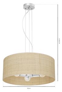 Luster na lanku MARSHALL 3xE27/60W/230V