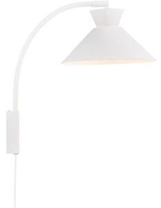 Nordlux - Nástenná lampa DIAL 1xE27/40W/230V biela