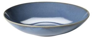 DOMESTIC Hlboký tanier ¤22cm OSSIA modrá