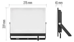 LED reflektor TAMBO EVO LED/100W/230V 4000K IP65 čierna