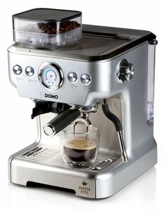 DOMO DO725K pákový kávovar s mlynčekom na kávu