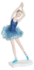 Dekoratívne postava DKD Home Decor Modrá Romantický Tanečnica baletu 11 x 6 x 23 cm