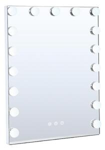 Brilagi - LED Stmievateľné make-up zrkadlo HOLLYWOOD LED/15W/230V 55x70 cm biela