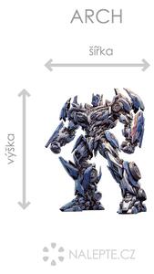 Nalepte.cz Ultra transformer textilní prelepiteľná nálepka na stenu arch 36 x 45 cm